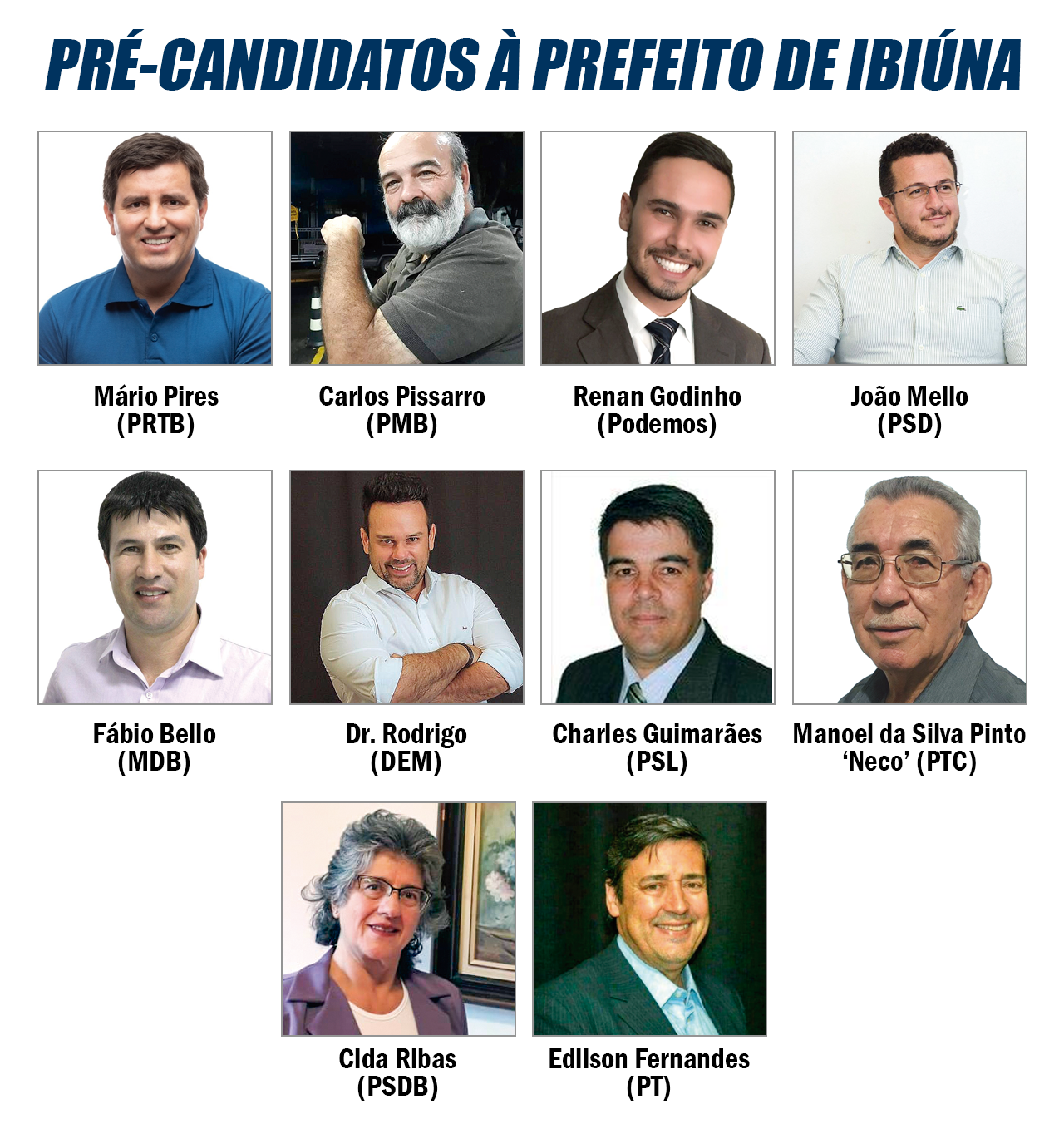 Pr Candidatos Come Am A Definir Seus Vices Jornal Voz De Ibi Na